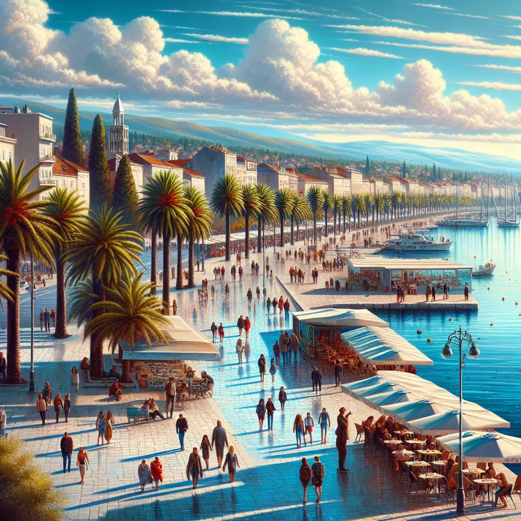 Hvordan er vejret i Split i oktober måned?