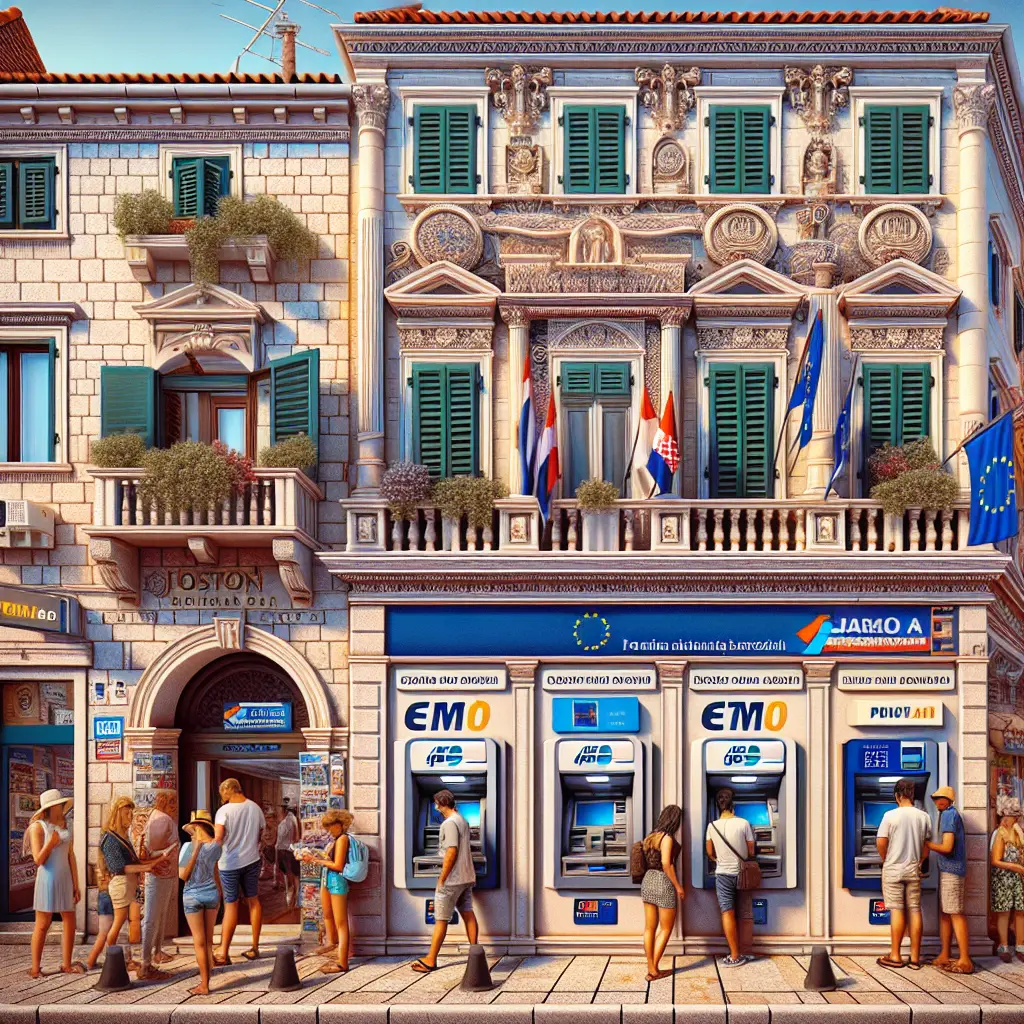 Bruger Kroatien euro, og hvor hæver man billigst kontanter?