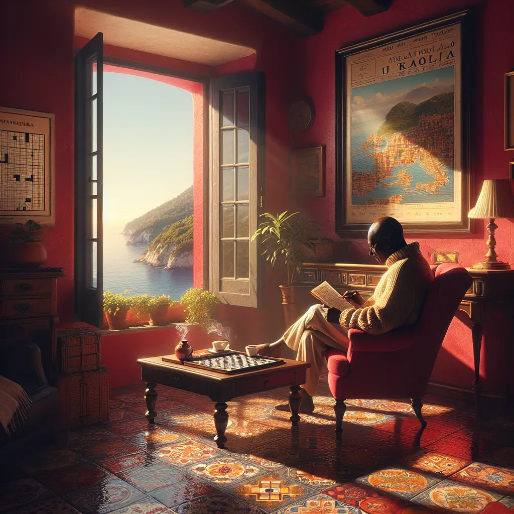 Ledetråd til Italiensk Ø Krydsord